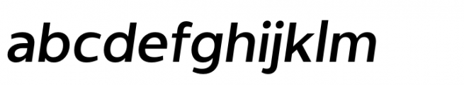 Barmby Semi Bold Italic Font LOWERCASE