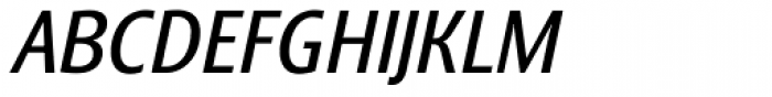 Barnaul Grotesk Medium Italic Font UPPERCASE