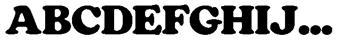 Barnes Font UPPERCASE