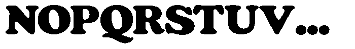 Barnes Font UPPERCASE