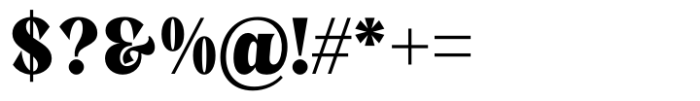 Barnola Regular Font OTHER CHARS