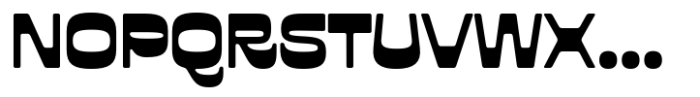 Barnule Reverse Font LOWERCASE