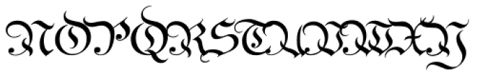 Barock 1720 Font UPPERCASE