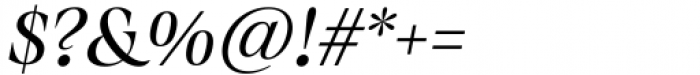 Barokah Serif Italic Font OTHER CHARS