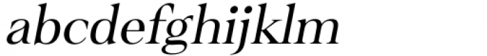 Barokah Serif Italic Font LOWERCASE