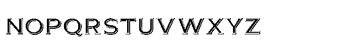 Baronial Bold Font LOWERCASE