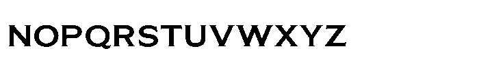Baronial Regular Font LOWERCASE