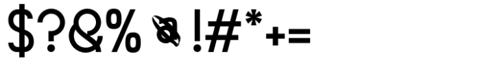 Baroque Grotesk Semi Bold Font OTHER CHARS