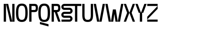 Baroque Grotesk Semi Bold Font UPPERCASE