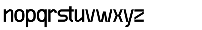 Baroque Grotesk Semi Bold Font LOWERCASE