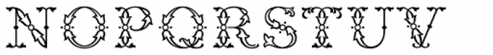 Baroque Pearl Font LOWERCASE