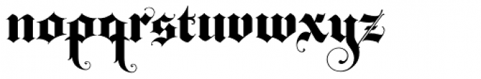 Baroque Text JF Font LOWERCASE