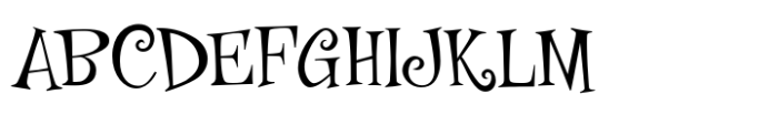 Barquesville Font UPPERCASE