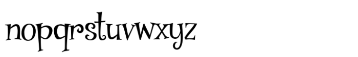 Barquesville Font LOWERCASE