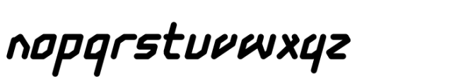 Barranom Font LOWERCASE