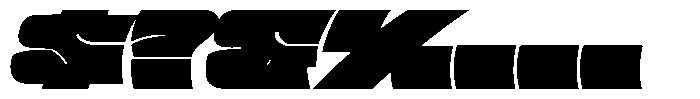 Barred Sans Bold Font OTHER CHARS