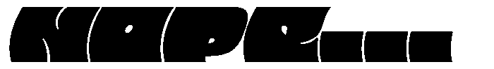 Barred Sans Bold Font UPPERCASE