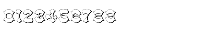 Barstow Shadow Font OTHER CHARS