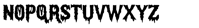 Barth Gone Font LOWERCASE