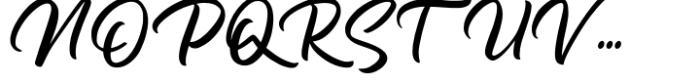 Bartharos Font UPPERCASE