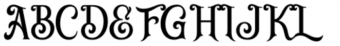 Barthez Regular Font UPPERCASE