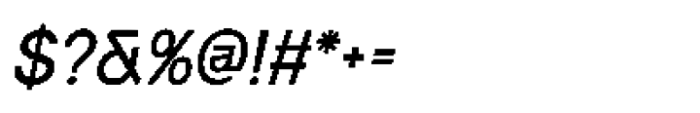 Bartine Pixel Regular Font OTHER CHARS