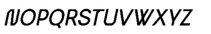 Bartine Pixel Regular Font UPPERCASE