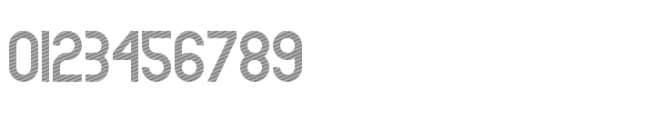 Bartino Stripes Font OTHER CHARS