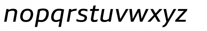 Bartosh Italic Font LOWERCASE