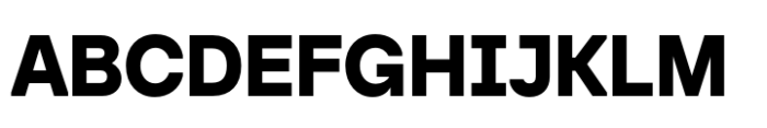 Baru Sans Black Font UPPERCASE