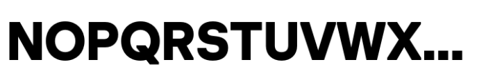 Baru Sans Black Font UPPERCASE