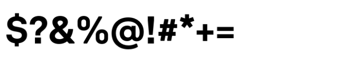 Baru Sans Bold Font OTHER CHARS