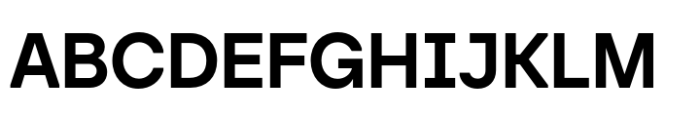 Baru Sans Bold Font UPPERCASE