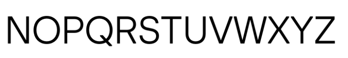 Baru Sans Light Font UPPERCASE