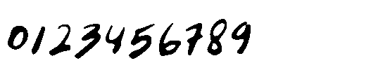 Barviera Handwriting Font OTHER CHARS