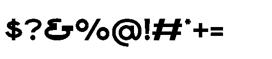 Barviera Regular Font OTHER CHARS