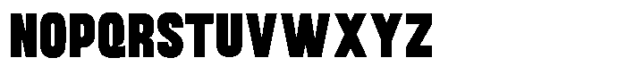 Baseform Regular Font UPPERCASE