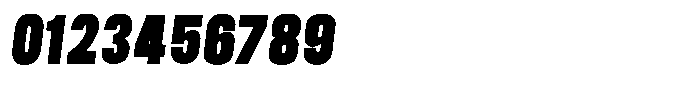 Baseform Slant Font OTHER CHARS
