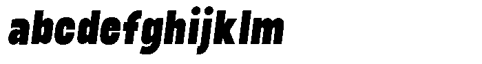 Baseform Slant FONT