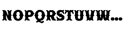 Basepath Font Collections Ayr Basepath Tuscan01 Font UPPERCASE