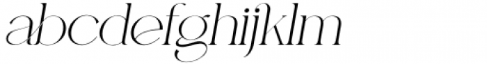 Basgem Condensed Italic Font LOWERCASE