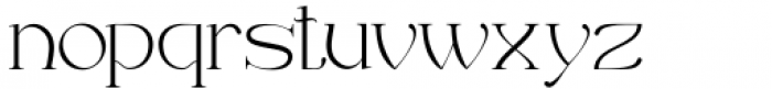 Bashan Regular Font LOWERCASE