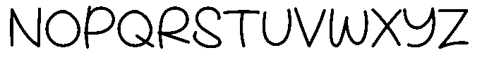 Bashemath Regular Font UPPERCASE