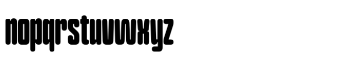 Bashin Rounded Font LOWERCASE