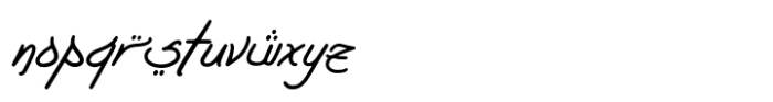 Bashirah Hikmah Font LOWERCASE