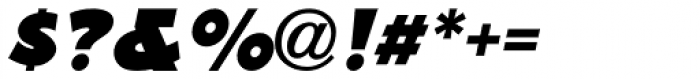 Basic Lettering Oblique JNL Font OTHER CHARS