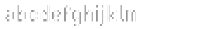 Basic Pixel Bar FONT
