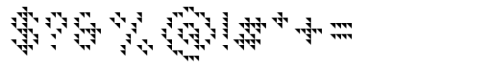 Basic Pixel Corner Font OTHER CHARS