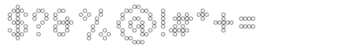 Basic Pixel Ring Font OTHER CHARS