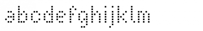 Basic Pixel Screen Font LOWERCASE
